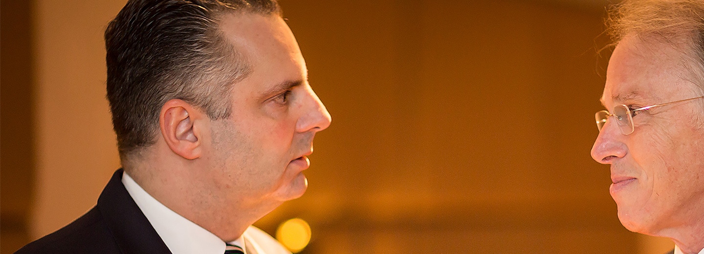 M&A-Gespräche auf dem Allert & Co. Kaminabend 