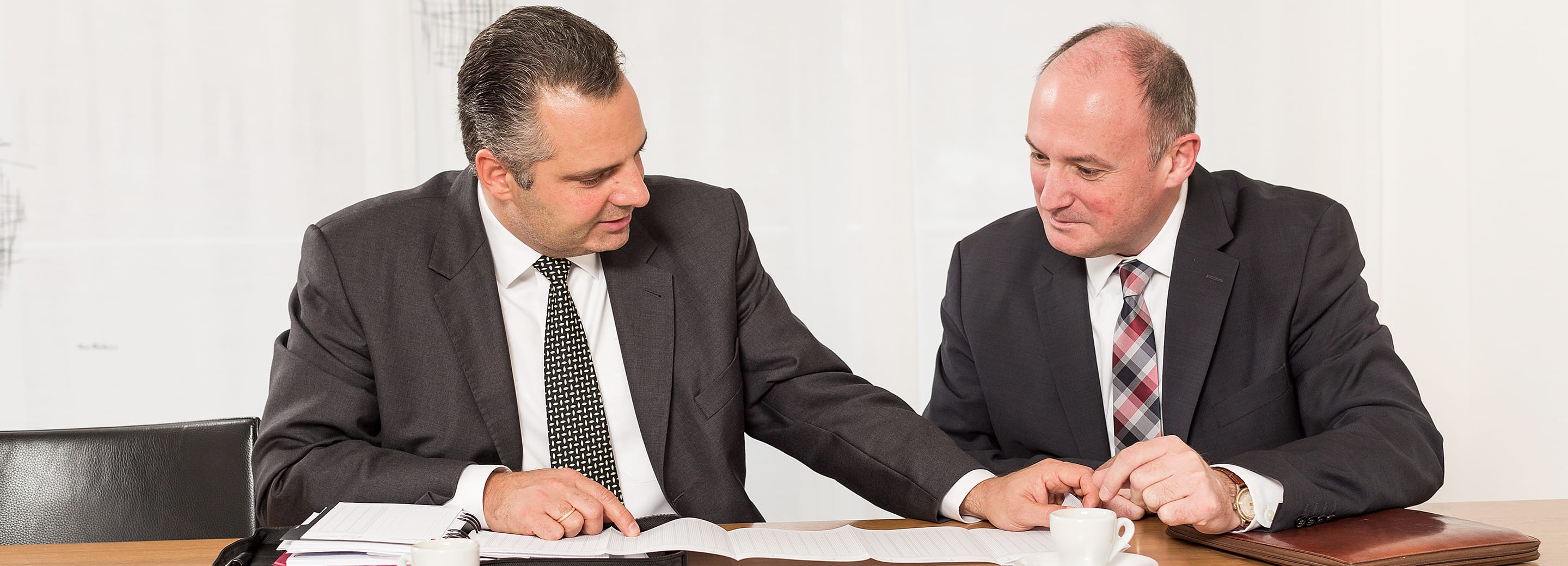 Terminabsprache zwischen den Allert & Co. Geschäftsführern